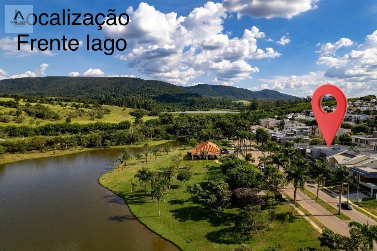 Casa de frente para o lago, 5 suites á venda em Jundiaí, com placa fotovoltaica e carregador carro elétrico - Casa Jundiai
