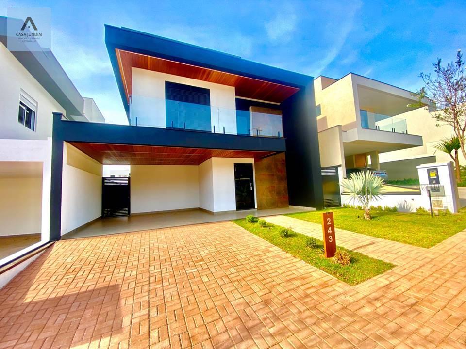 Casa de condomínio à venda, no Condominio Brisas Jundiai, , Condominio Brisas Jundiai, com 3 quartos, 279m² - Casa Jundiai